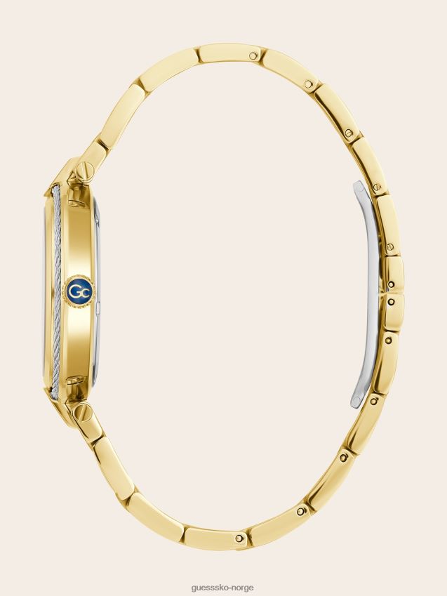 Guess rosa gull gc stål analog klokke ny trend Rose gull unisex F0LJ804698