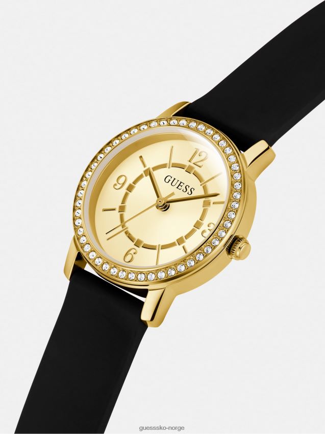 Guess rosa gull krystall analog klokke ny trend Rose gull unisex F0LJ804607