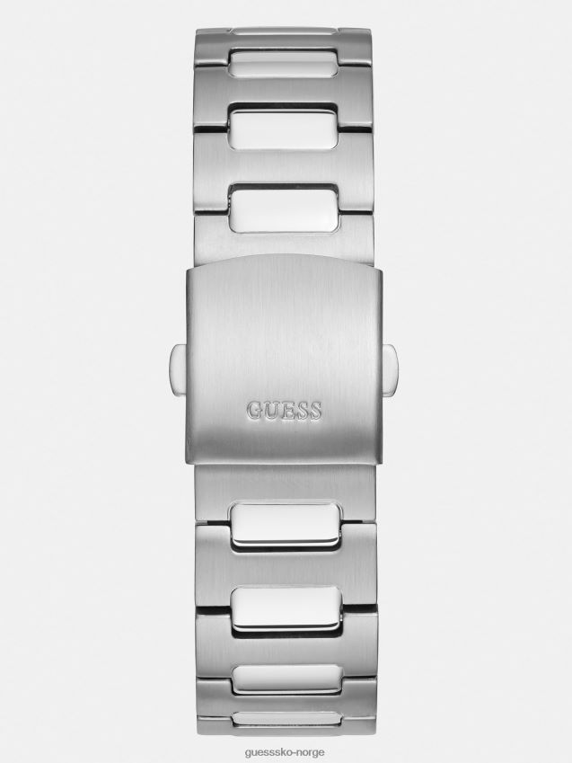 Guess rustfritt stål multifunksjonsklokke svart ny trend svart unisex F0LJ801647