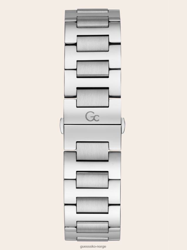 Guess sølv gc kvarts kronografklokke ny trend sølv unisex F0LJ801689