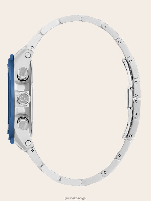 Guess sølv gc stål kronografklokke ny trend sølv unisex F0LJ801685