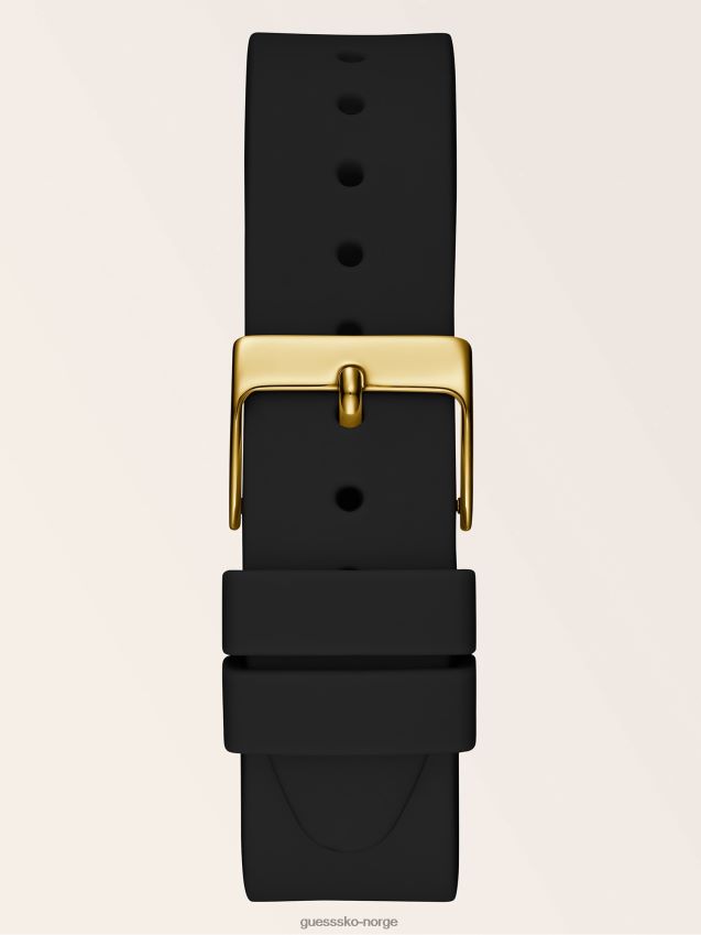 Guess sølv krystall analog klokke ny trend sølv unisex F0LJ804422