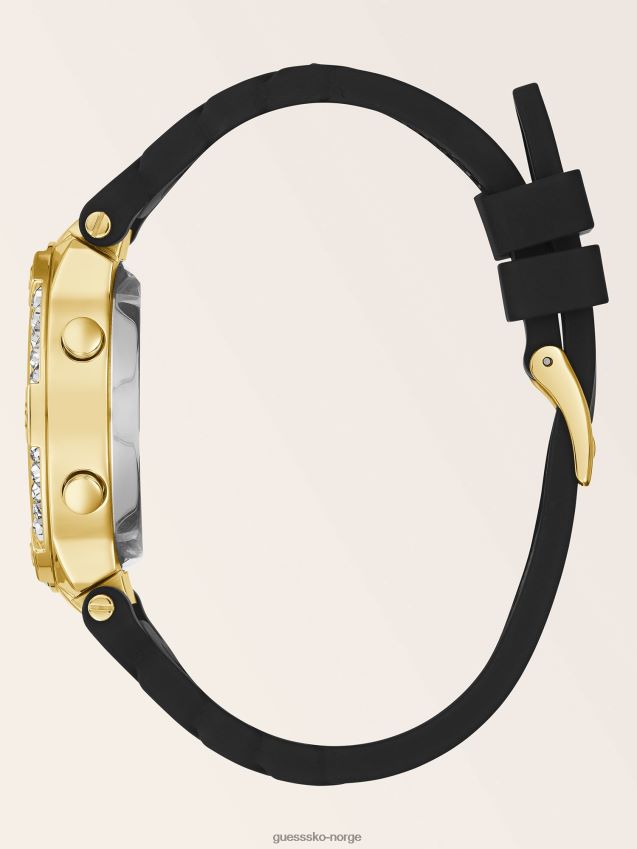 Guess sølv krystall digital klokke sølv unisex F0LJ804235