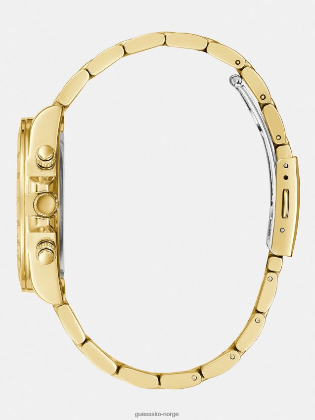 Guess sølv multifunksjonsklokke i rustfritt stål sølv unisex F0LJ804709