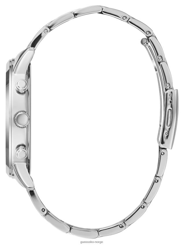 Guess sølvfarget og blå multifunksjonsklokke sølv sølv unisex F0LJ808737