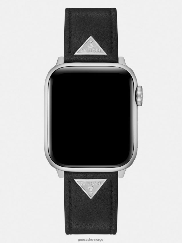 Guess skinnreim til apple watch svart svart unisex F0LJ804476