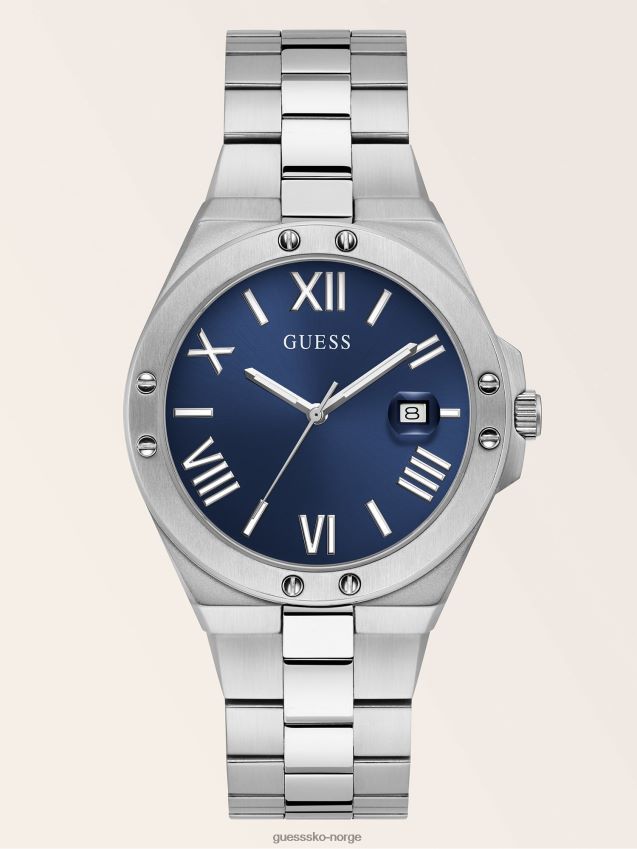 Guess svart analog klokke i rustfritt stål svart unisex F0LJ80389