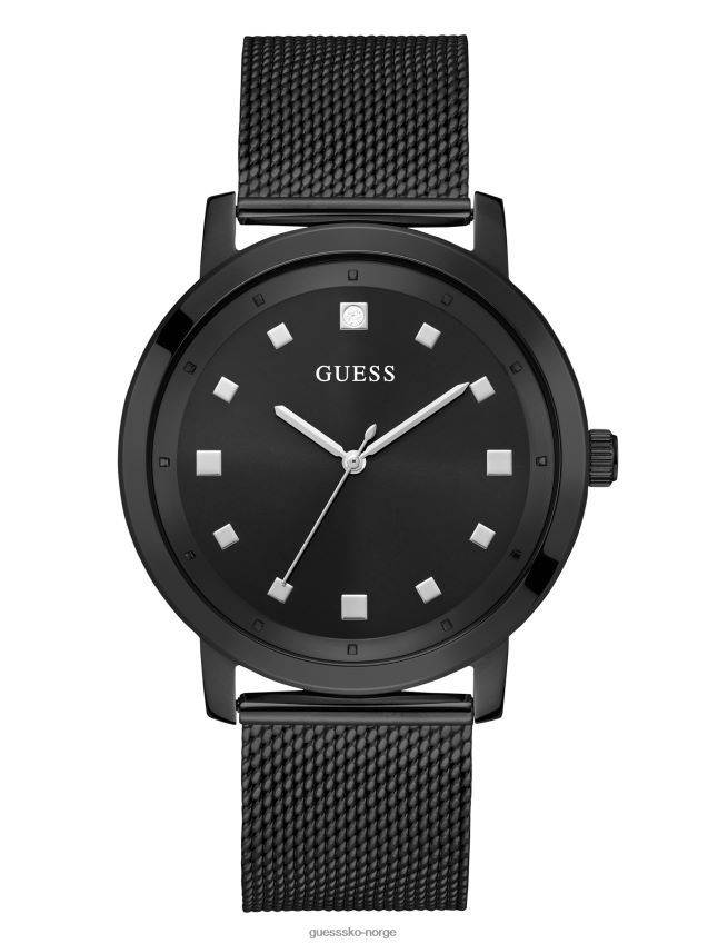 Guess svart analog klokke uten farge ingen farge unisex F0LJ808827