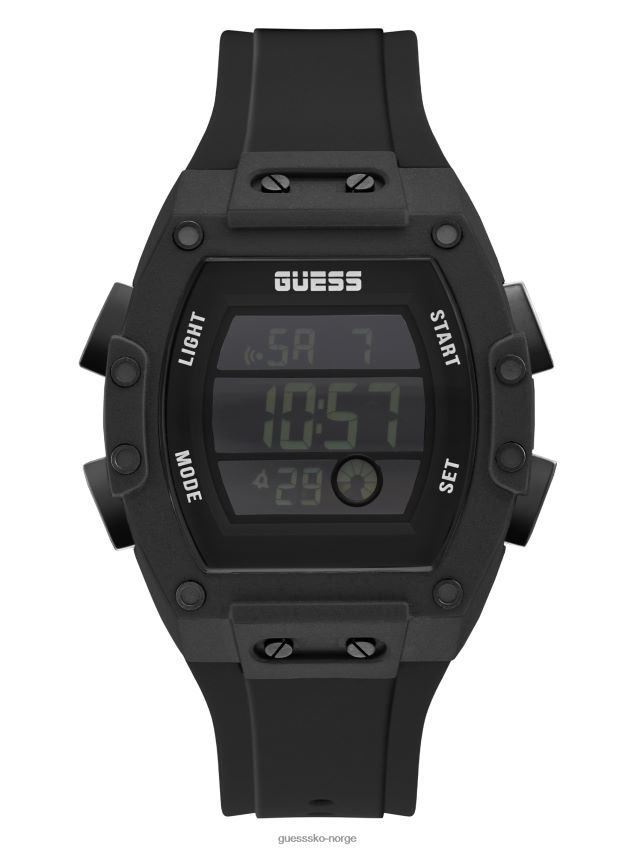 Guess svart digital klokke multi multi unisex F0LJ8010937