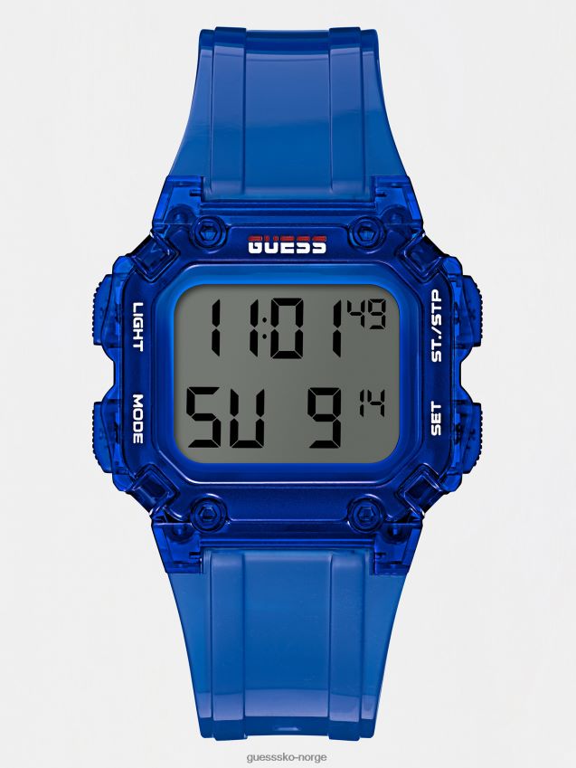 Guess svart digital klokke ny trend svart unisex F0LJ801505