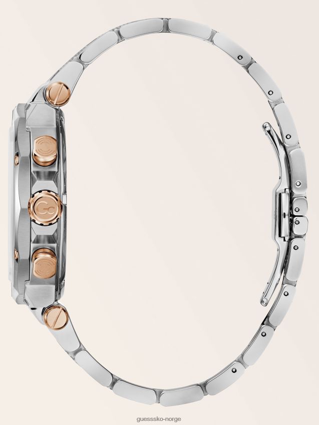 Guess svart gc stål kronografklokke ny trend svart unisex F0LJ80798