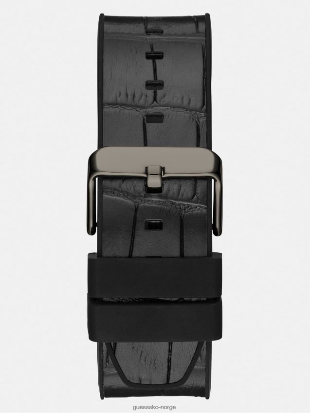 Guess svart multifunksjon stålklokke ny trend svart unisex F0LJ801663