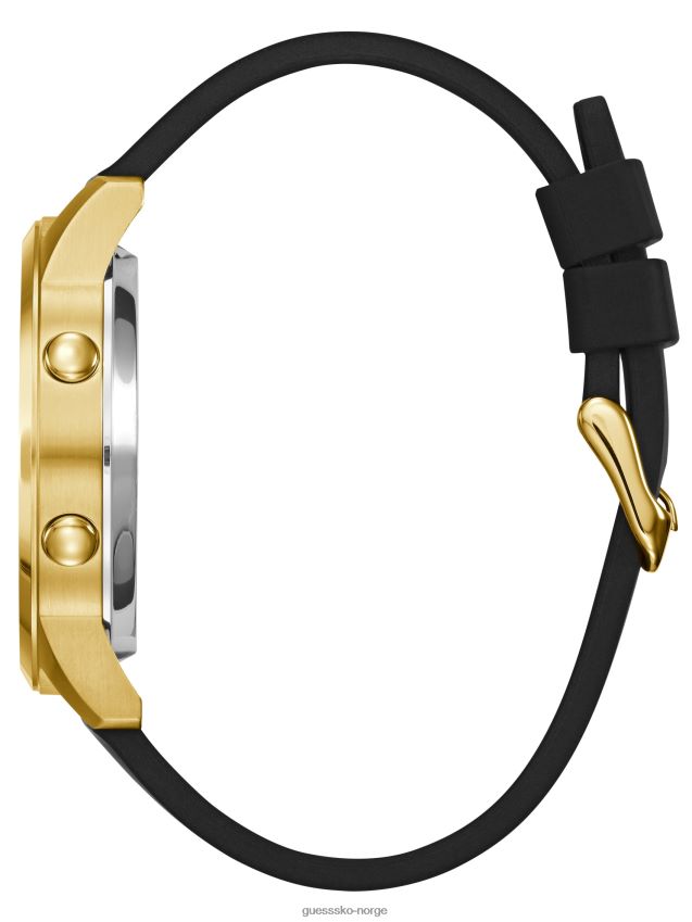 Guess svart og gullfarget digital kronografklokke uten farge ingen farge unisex F0LJ8010925