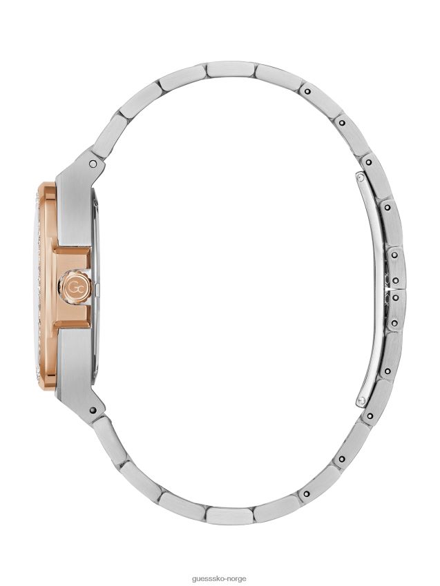 Guess to-tone og perlemor analog klokke multi multi unisex F0LJ8010039