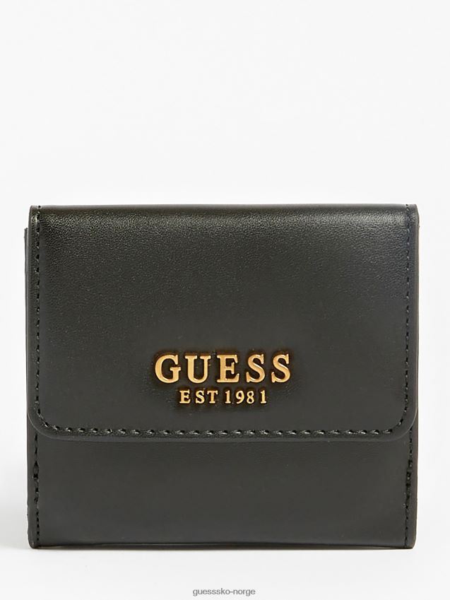 Guess abey lommebok svart svart unisex F0LJ803982