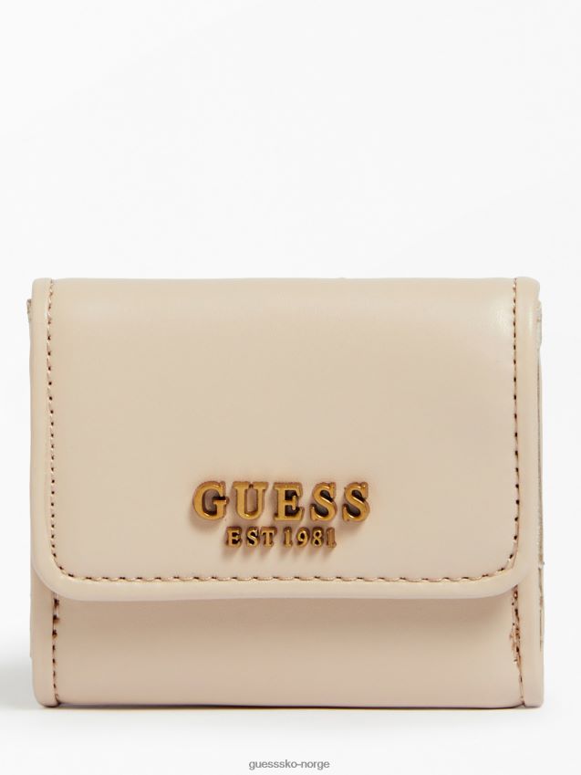 Guess abey lommebokkrem krem unisex F0LJ804103