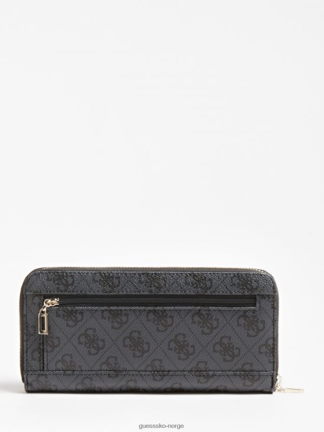 Guess alby maxi lommebok grå multi grå multi unisex F0LJ804613