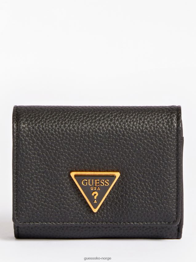 Guess downtown chic mini lommebok svart svart unisex F0LJ804308