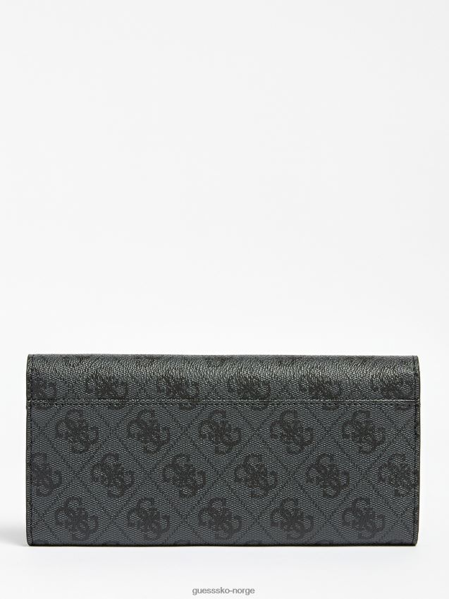 Guess grå laurbær 4g logo lommebok grå unisex F0LJ803996