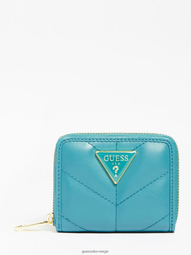 Guess grønn natalie vattert lommebok grønn unisex F0LJ805734