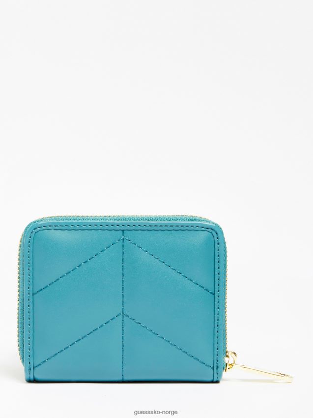 Guess grønn natalie vattert lommebok grønn unisex F0LJ805734