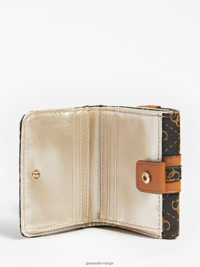 Guess kasinta 4g logo lommebok mørk brun mørkebrun unisex F0LJ803119