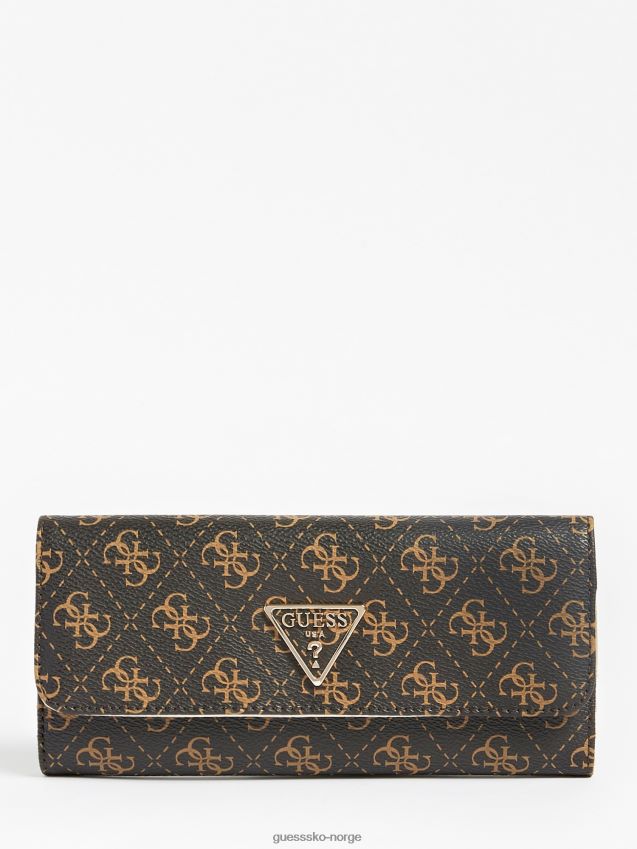 Guess laurbær 4g logo lommebok brun brun unisex F0LJ804078