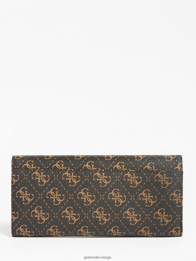 Guess laurbær 4g logo lommebok brun brun unisex F0LJ804078