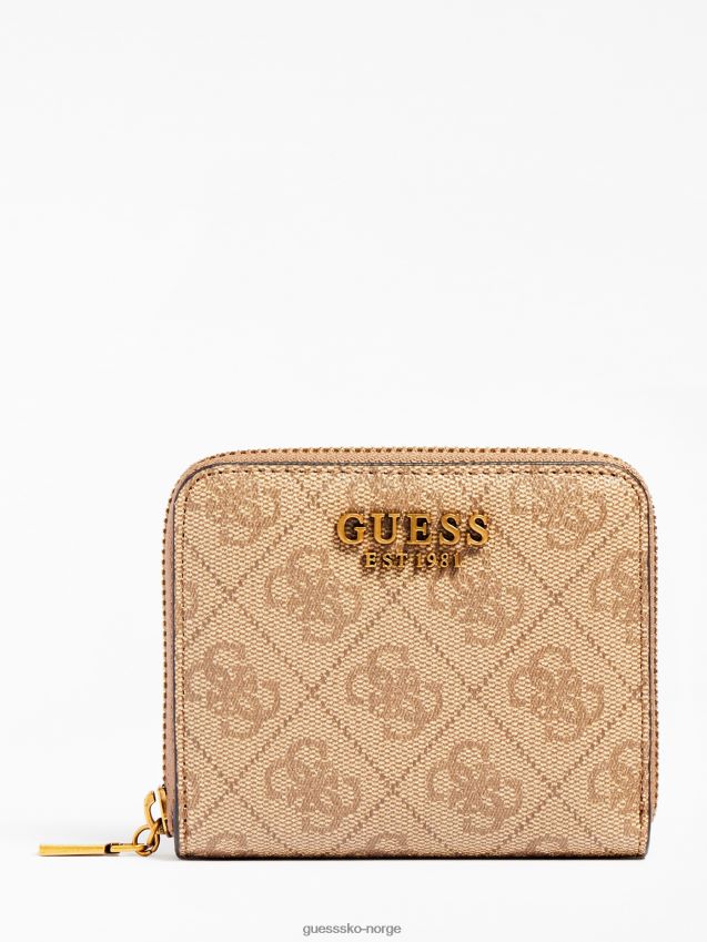 Guess laurbær 4g logo mini lommebokunisex F0LJ803428