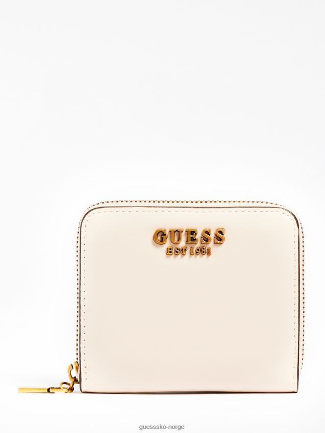 Guess laurbær mini lommebokkrem krem unisex F0LJ804628