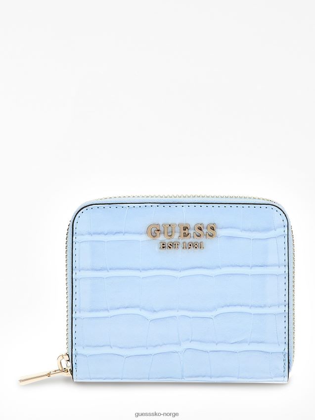 Guess lyseblå laurbær mini lommebok lyse blå unisex F0LJ804623