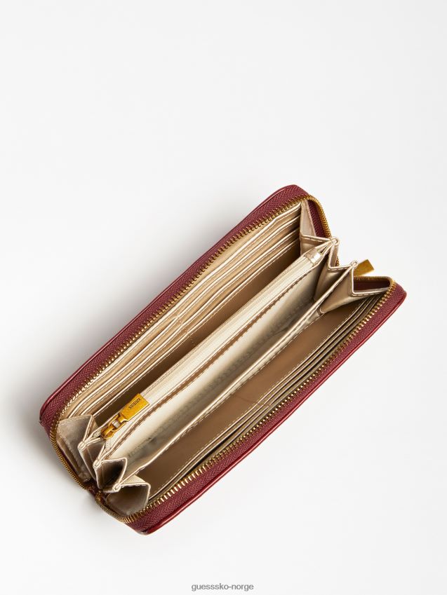 Guess rød abey maxi lommebok rød unisex F0LJ803992