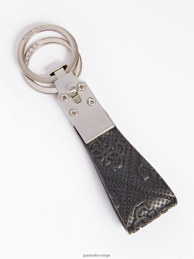 Guess escape 4g logo nøkkelring svart svart unisex F0LJ801154