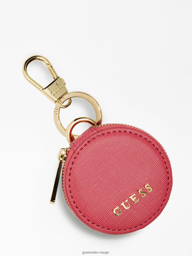 Guess fuchsia saffiano speil nøkkelring fuchsia unisex F0LJ804102