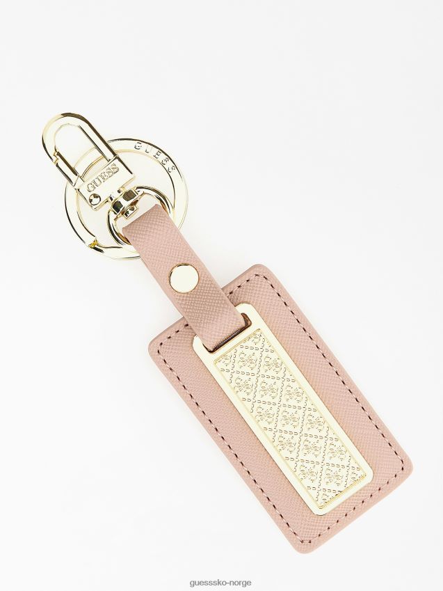 Guess rosa 4g logo nøkkelring rosa unisex F0LJ804587