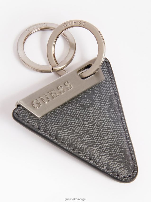 Guess svart vezzola 4g logo nøkkelring svart unisex F0LJ801451