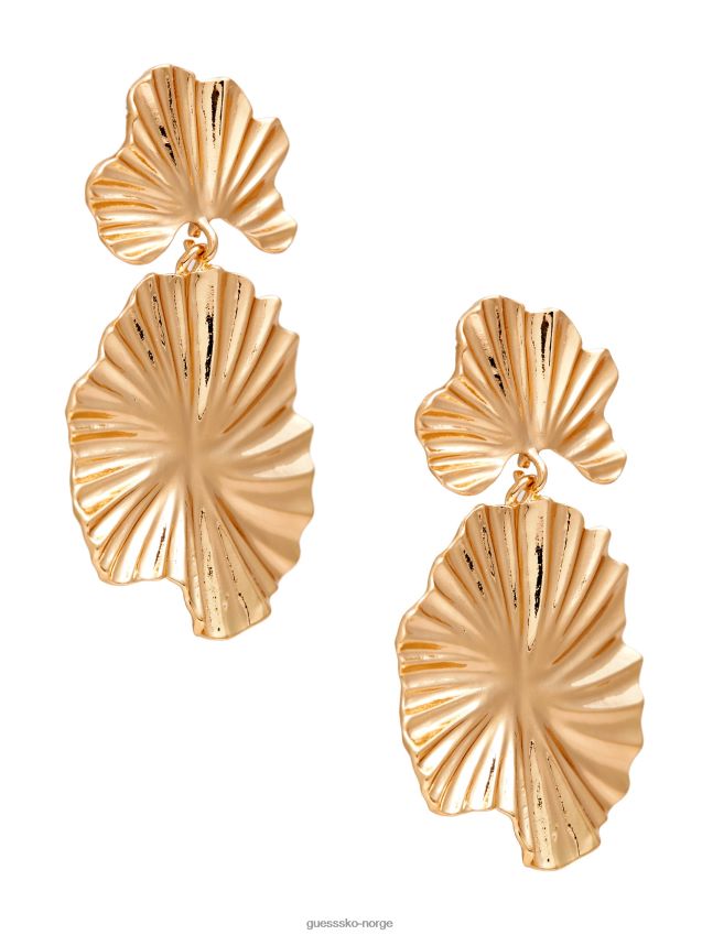 Guess 14k gullbelagt liljedråpeøredobber i gull gull unisex F0LJ8010157