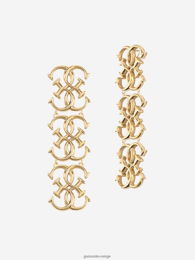 Guess 4g status' øredobber multi gull multi gull unisex F0LJ804438