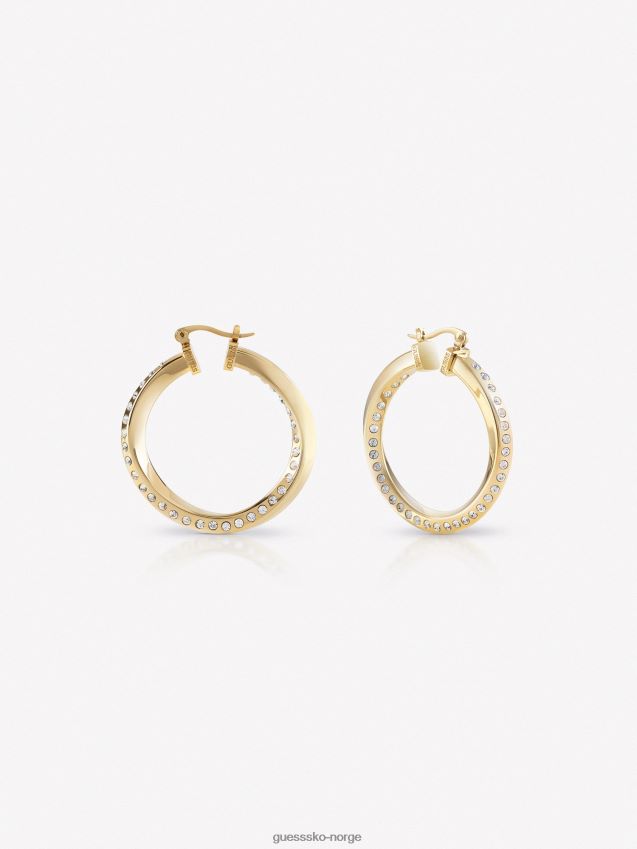 Guess bøyler lyver ikke øredobber multi gull multi gull unisex F0LJ804065