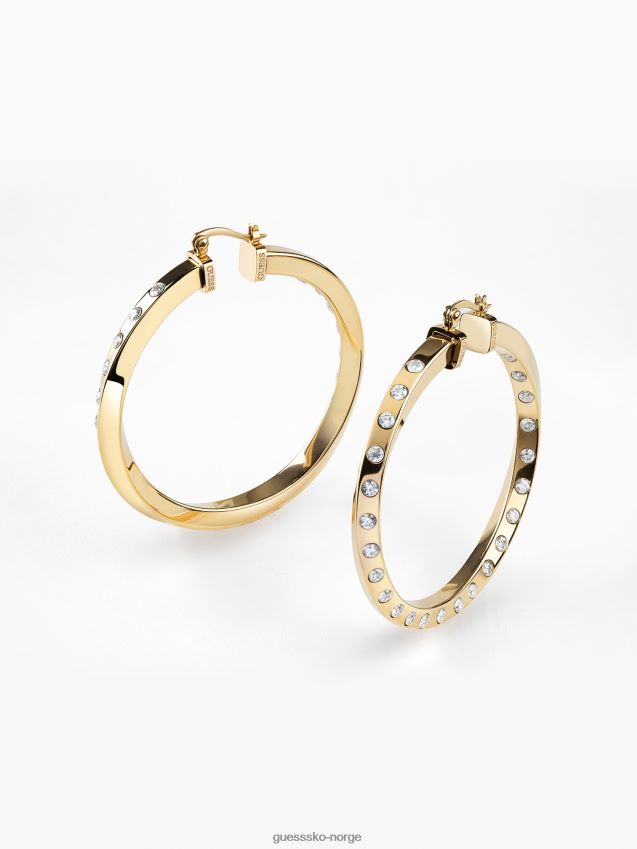 Guess bøyler lyver ikke øredobber multi gull multi gull unisex F0LJ804065