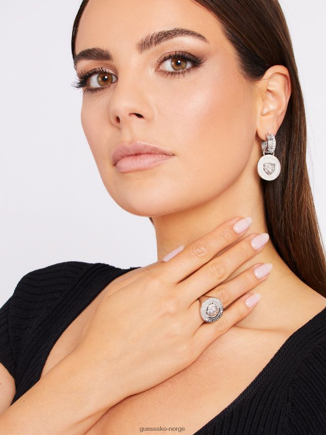 Guess daktari\' øredobber i sølv sølv unisex F0LJ805674