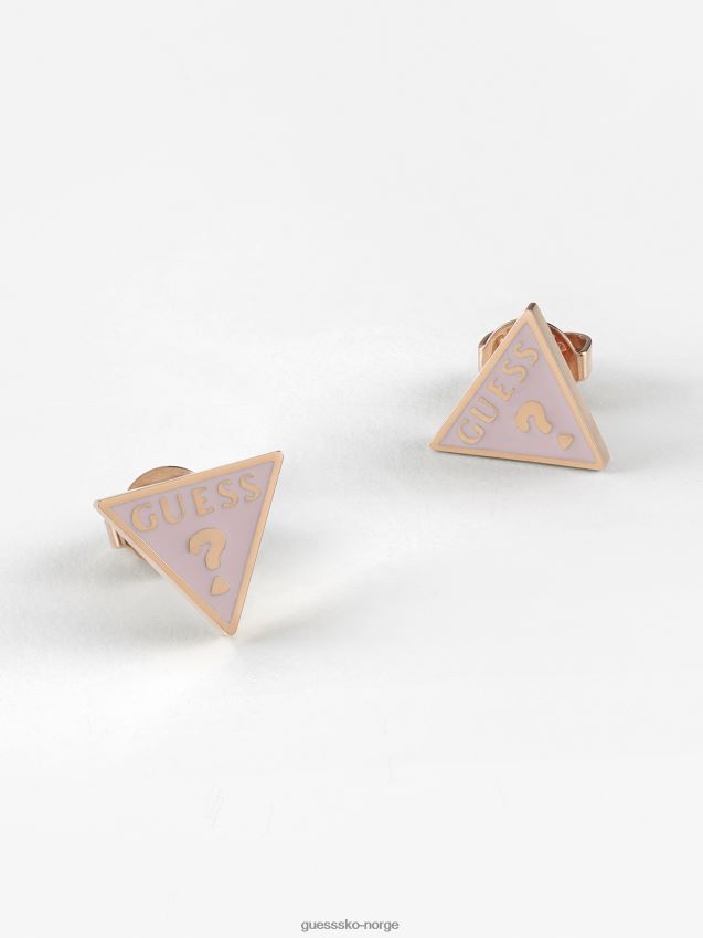 Guess drømme-og-kjærlighet-øreringer i rosa gull Rose gull unisex F0LJ804045