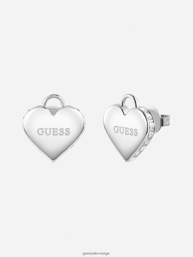 Guess forelskende øredobber i sølv sølv unisex F0LJ804733