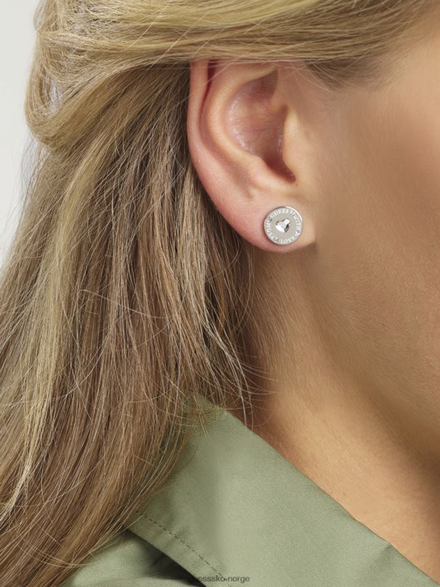 Guess fra-gjett-med-kjærlighet-sølv øredobber sølv unisex F0LJ804377