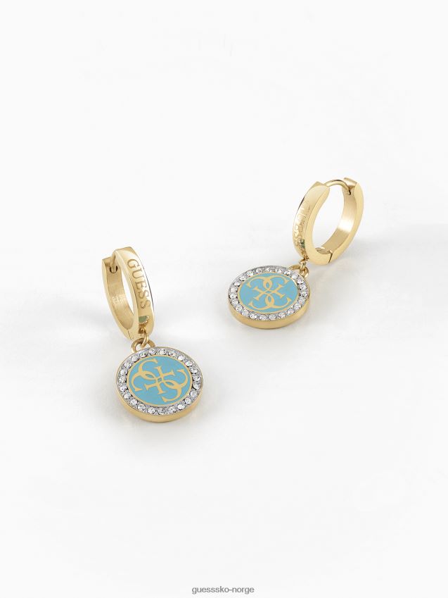 Guess golden-time-øreringer gull gull unisex F0LJ802615