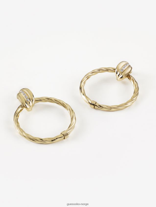 Guess gull lets-get-loud-øreringer gull unisex F0LJ805905