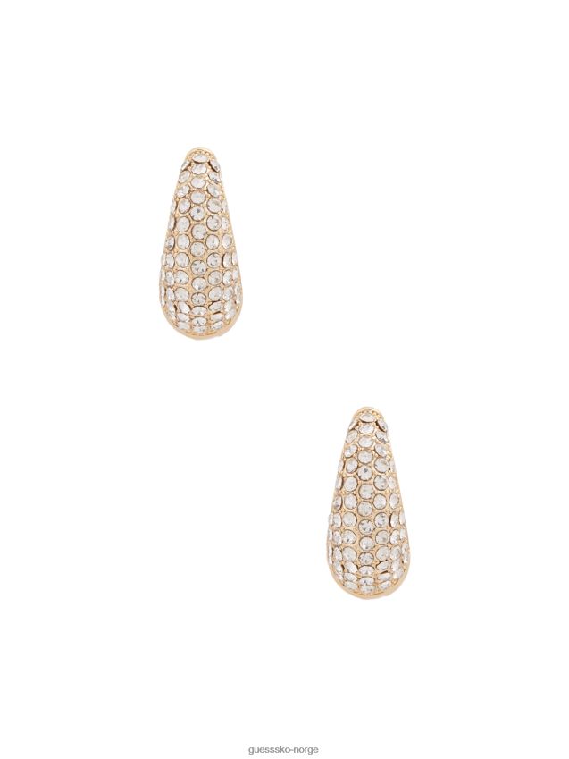 Guess gull-tone steiner huggie hoop øredobber gull gull unisex F0LJ8010208