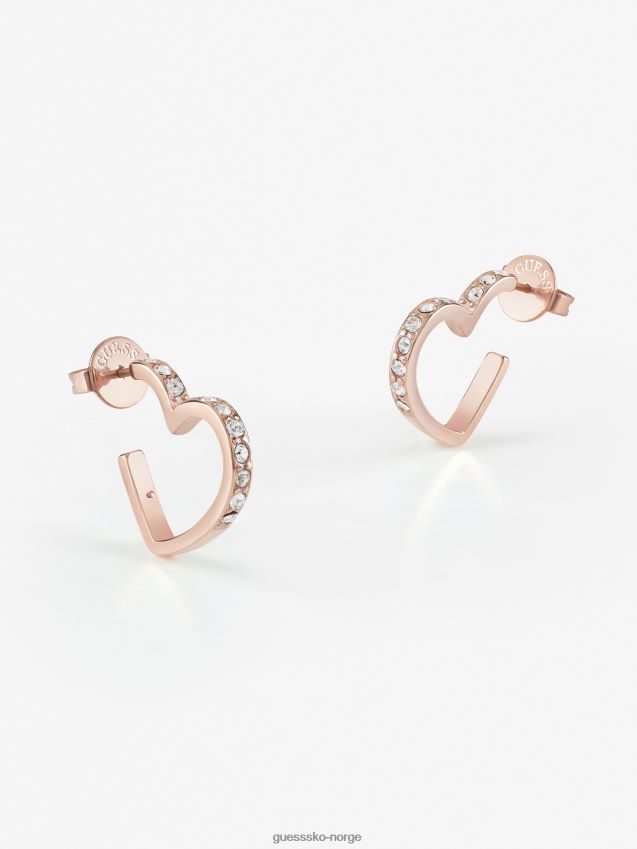 Guess hjerte til hjerte øredobberunisex F0LJ803991