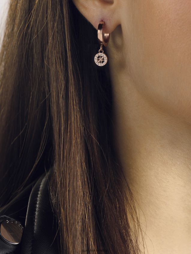 Guess miniatyr øredobber i rosa gull Rose gull unisex F0LJ804620