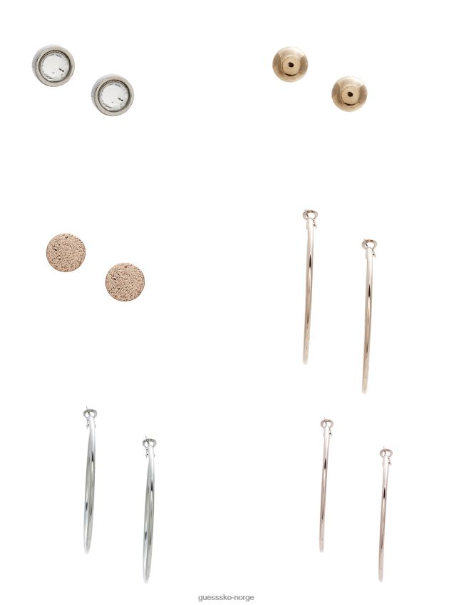 Guess multi blandet metall bøyle øredobber sett multi unisex F0LJ807802